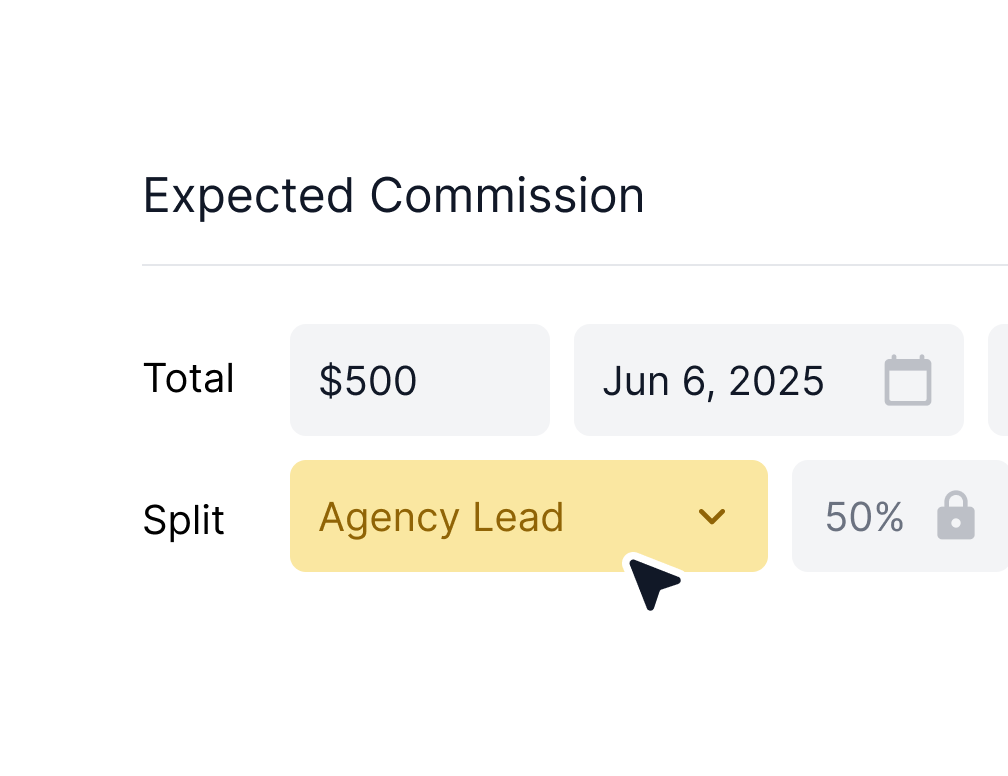 Commission reconciliation dashboard