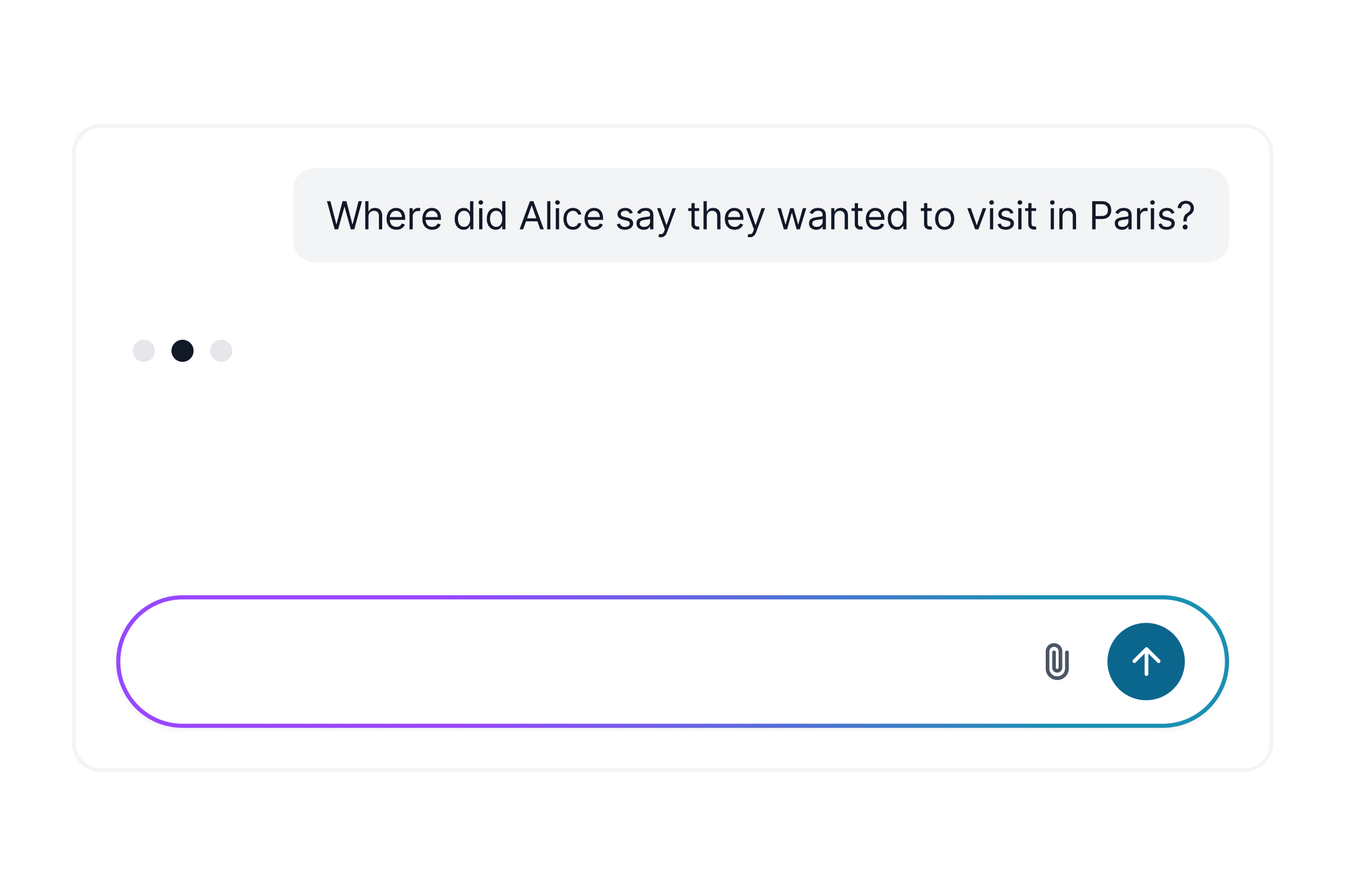 Notes chat — ask Tern a question and get an answer from your client records